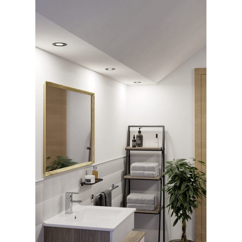 Upotettu Valaisin Barranco IP44 30 mm 3000K Sarja, 3 kpl - 8,4 cm - Valaistus - Hehkulamppu & polttimo - Spottivalaisin & alasvalo - Kattospotti