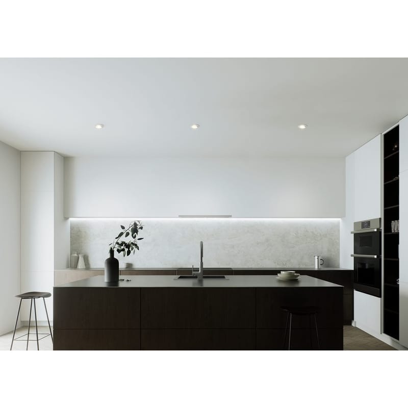 Upotettu Valaisin Favazzina 88 mm sarja, 3 kpl - Valkoinen - Valaistus - Hehkulamppu & polttimo - Spottivalaisin & alasvalo - Kattospotti