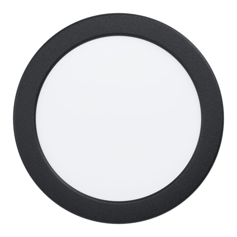 Upotettu Valaisin Fueva - Musta, 166 mm - Valaistus - Hehkulamppu & polttimo - Spottivalaisin & alasvalo - Kattospotti