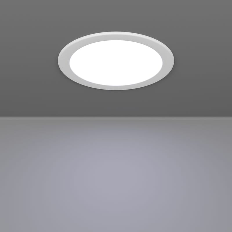 Upotettu Valaisin Fueva - Valkoinen, 166 mm - Valaistus - Hehkulamppu & polttimo - Spottivalaisin & alasvalo - Kattospotti