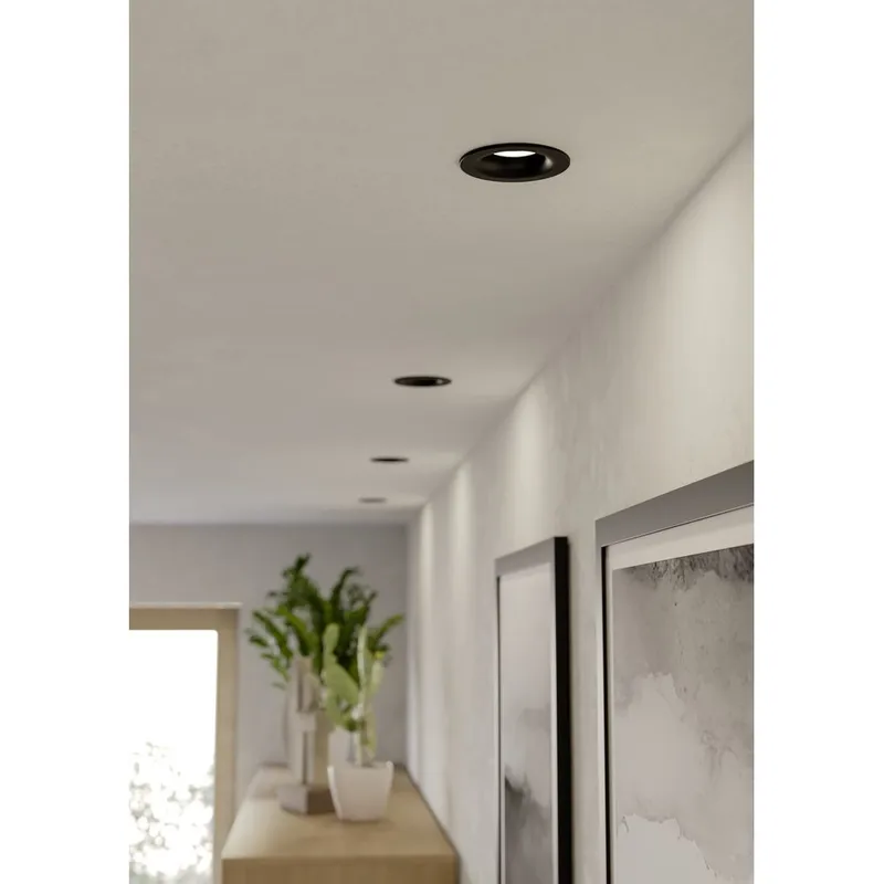 Upotettu Valaisin Salabate 88 mm - Musta - Valaistus - Hehkulamppu & polttimo - Spottivalaisin & alasvalo - Kattospotti