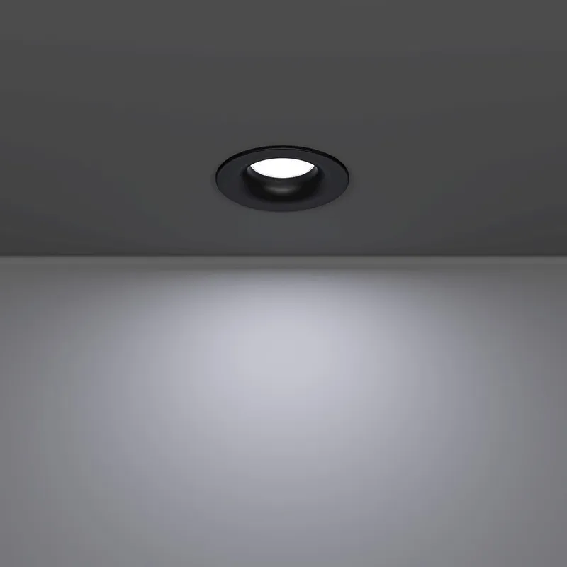 Upotettu Valaisin Salabate 88 mm - Musta - Valaistus - Hehkulamppu & polttimo - Spottivalaisin & alasvalo - Kattospotti