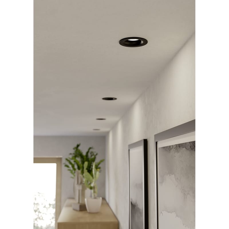 Upotettu Valaisin Salabate 88 mm - Musta - Valaistus - Hehkulamppu & polttimo - Spottivalaisin & alasvalo - Kattospotti