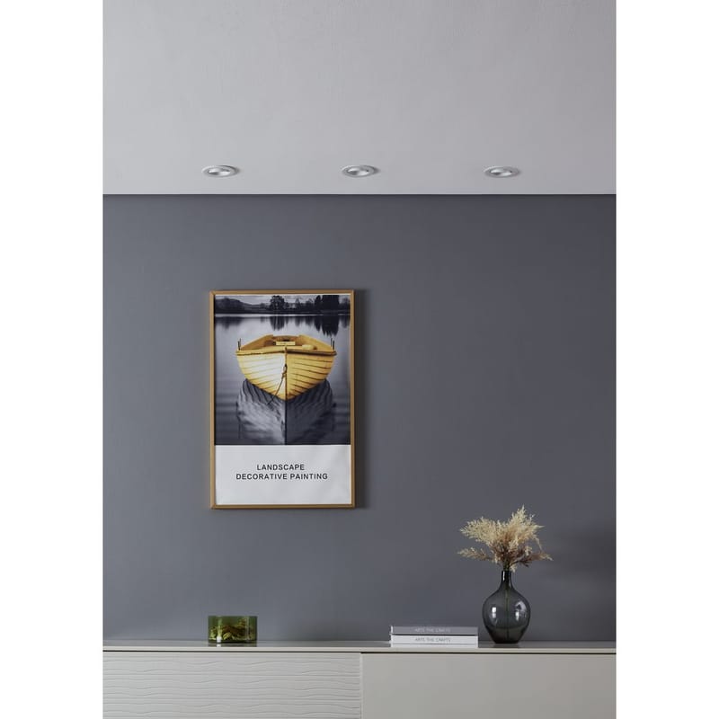 Upotettu Valaisin Saliceto 3 kpl Ø88 mm 2700K - Valkoinen - Valaistus - Hehkulamppu & polttimo - Spottivalaisin & alasvalo - Kattospotti