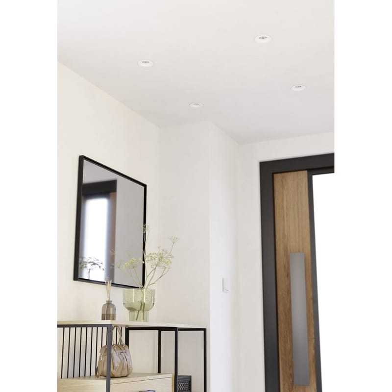 Upotettu Valaisin Saliceto 88 mm 4000K Setti, 3 kpl - Valkoinen - Valaistus - Hehkulamppu & polttimo - Spottivalaisin & alasvalo - Kattospotti