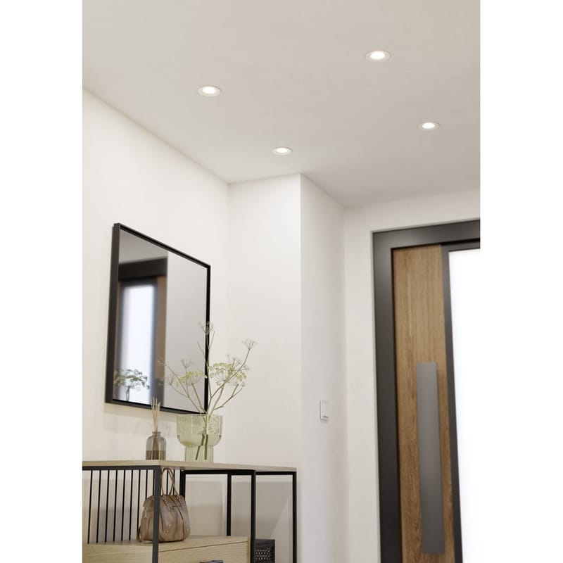 Upotettu Valaisin Saliceto 88 mm 4000K Setti, 3 kpl - Valkoinen - Valaistus - Hehkulamppu & polttimo - Spottivalaisin & alasvalo - Kattospotti