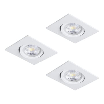 Upotettu Valaisin Saliceto 88x88 mm 4000K Sarja 3 - Valkoinen - Valaistus - Hehkulamppu & polttimo - Spottivalaisin & alasvalo - Kattospotti