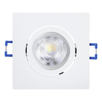 Upotettu Valaisin Saliceto 88x88 mm 4000K Sarja 3 - Valkoinen - Valaistus - Hehkulamppu & polttimo - Spottivalaisin & alasvalo - Kattospotti
