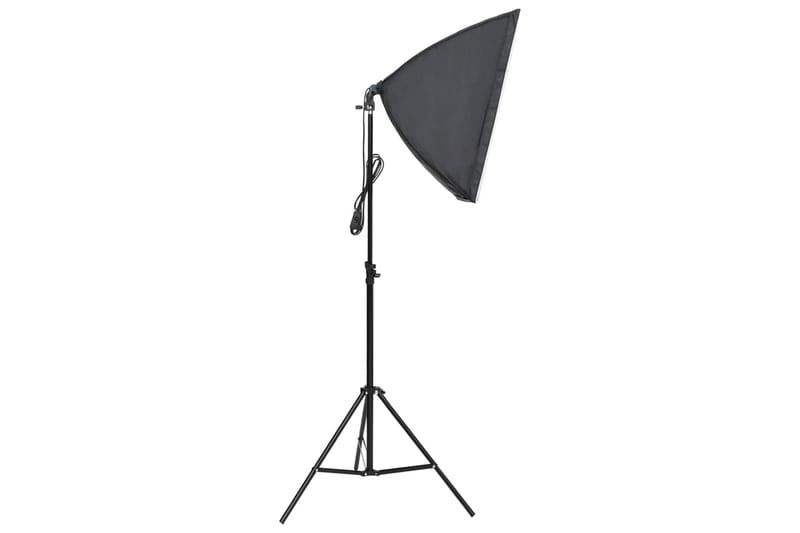 Valokuvastudiosarja softbox-valot, taustakangas ja heijastin - Musta - Valaistus - Hehkulamppu & polttimo - Työvalaistus - Valokuvaus & studiovalaisimet