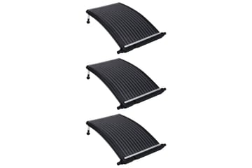 Kaarevat uima-altaan aurinkoenergiapaneelit 3 kpl 110x65 cm - Valaistus - Sähkö & energia - Aurinkokennot & aurinkoenergia - Aurinkopaneelit