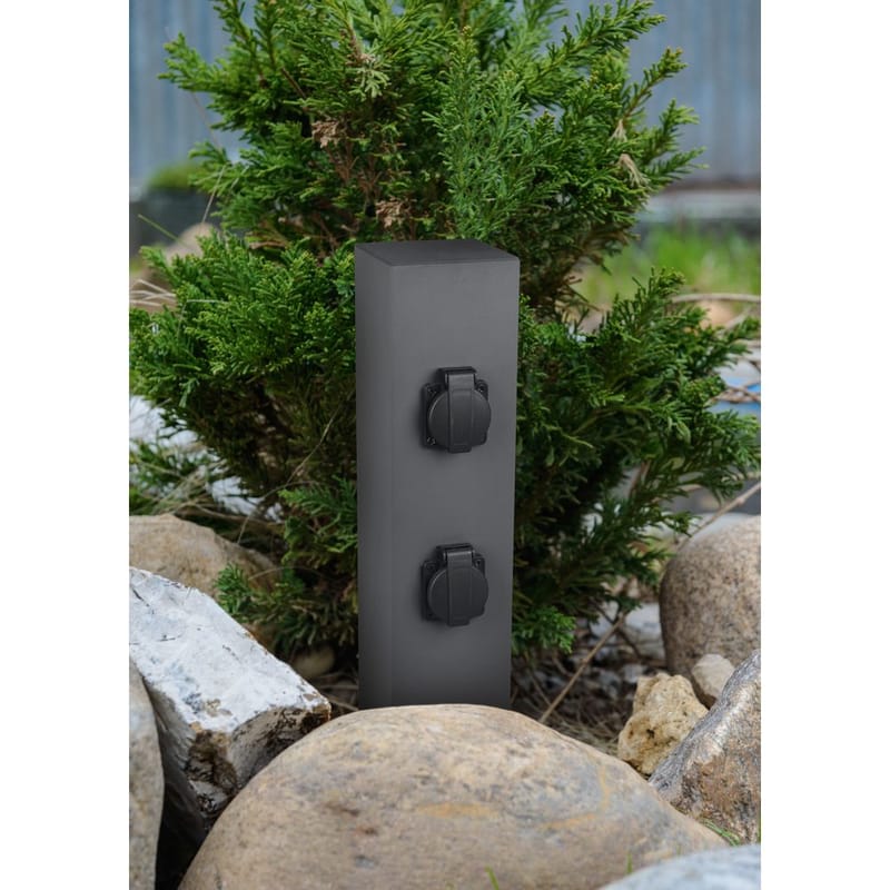 Pistorasiapylväs TRIO - Valaistus - Sähkö & energia - Sähkö ulos - Pistorasia ulkokäyttöön