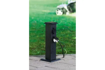Puutarhavitka Eglo Park 4 musta - Musta - Valaistus - Sähkö & energia - Sähkö ulos - Jatkojohto monipaikkainen ulos