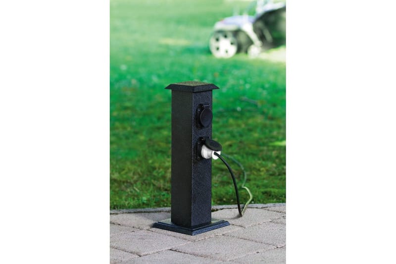 Puutarhavitka Eglo Park 4 musta - Musta - Valaistus - Sähkö & energia - Sähkö ulos - Jatkojohto monipaikkainen ulos