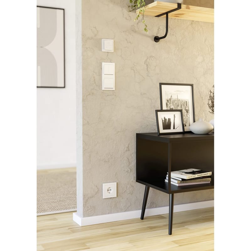 Seinäkytkin Connect - 8 cm - Valaistus - Valaistustarvikkeet