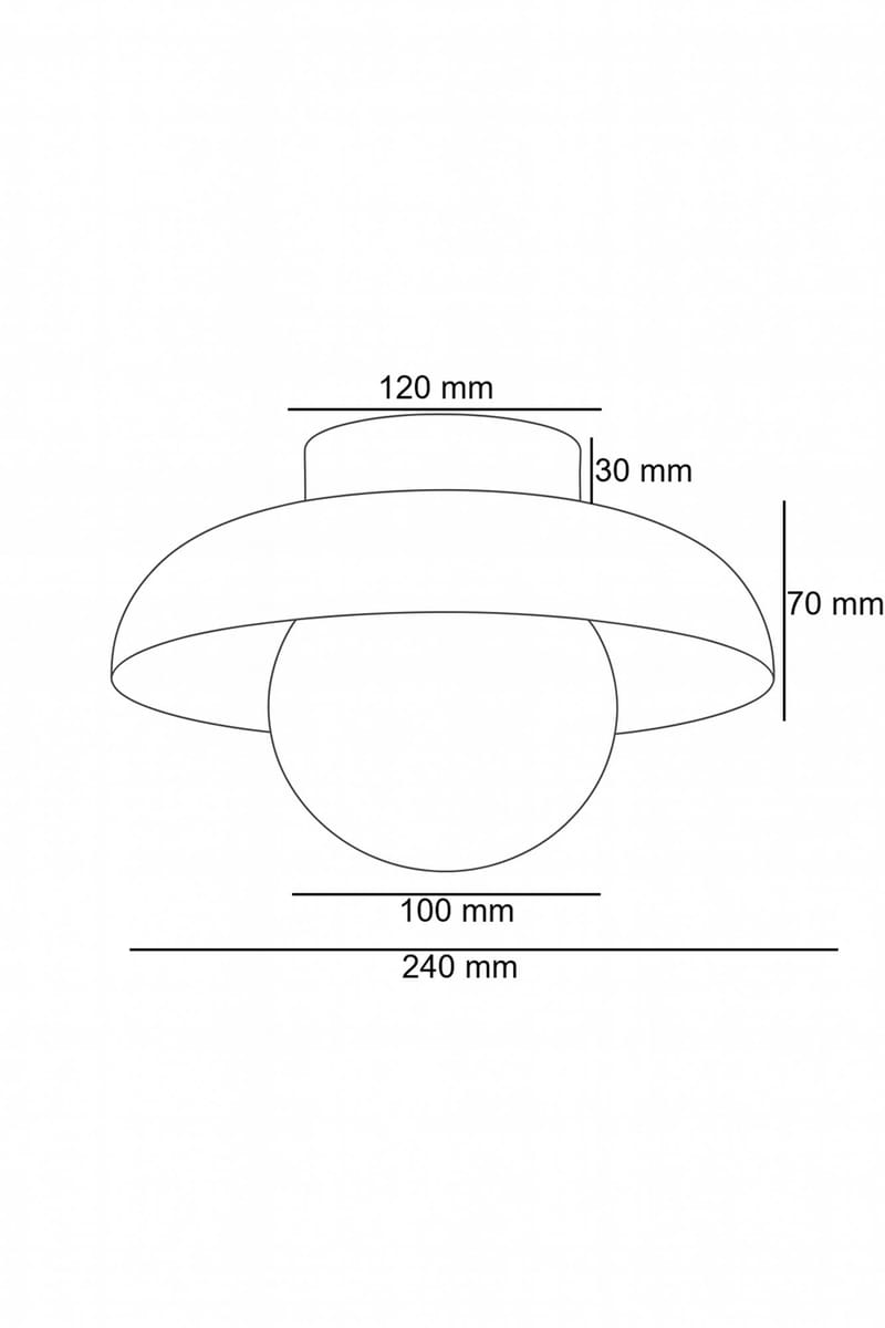 Beylin seinävalaisin 24 cm pyöreä - Valaistus - Sisävalaistus & lamput - Erikoisvalaisin - Riisipaperivalaisin