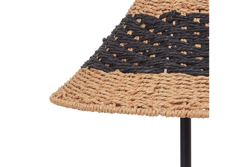 Boieba Pöytävalaisin 40 cm E27 - Musta/Luonnonväri - Valaistus - Sisävalaistus & lamput - Erikoisvalaisin - Riisipaperivalaisin