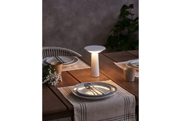 Bukada LED Pöytävalaisin 19 cm - Valkoinen - Valaistus - Sisävalaistus & lamput - Ikkunavalaisimet - Ikkunavalaisin jalalla