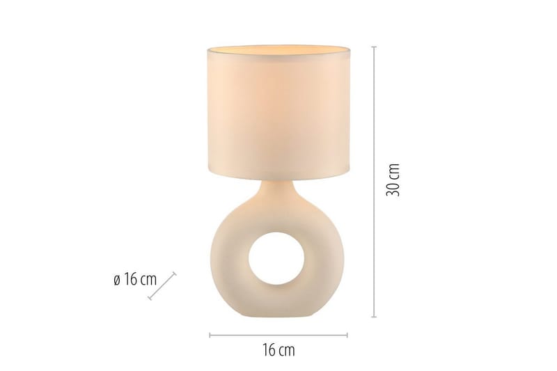 Carara Just Light Pöytävalaisin - Valaistus - Sisävalaistus & lamput - Erikoisvalaisin - Riisipaperivalaisin