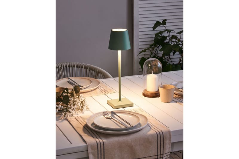 Cebrai LED Pöytävalaisin 38 cm - Vihreä - Valaistus - Sisävalaistus & lamput - Erikoisvalaisin - Riisipaperivalaisin