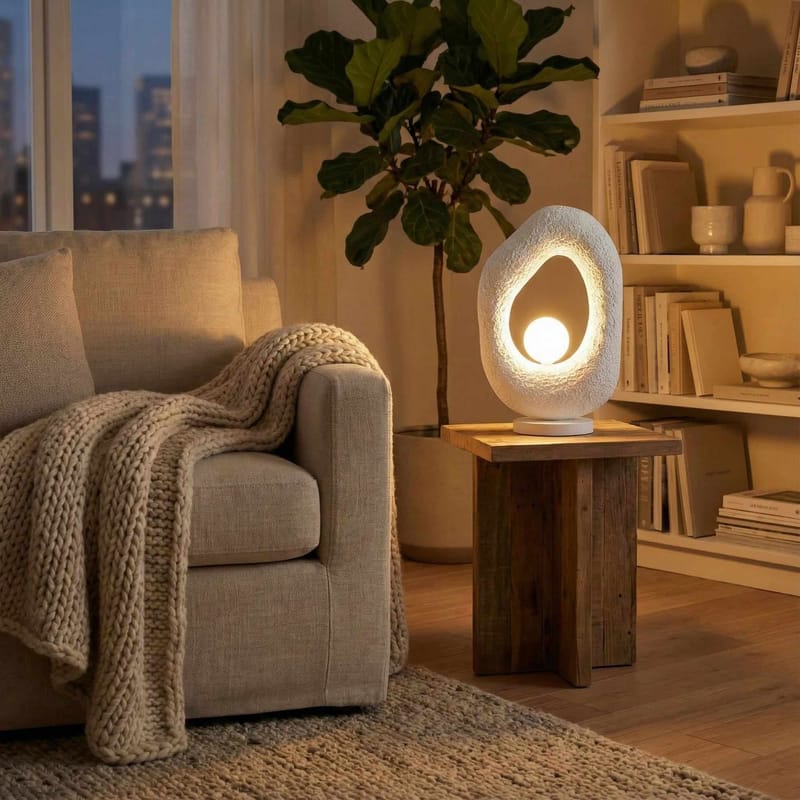 Corlinor pöytävalaisin - Valaistus - Sisävalaistus & lamput - Erikoisvalaisin - Riisipaperivalaisin