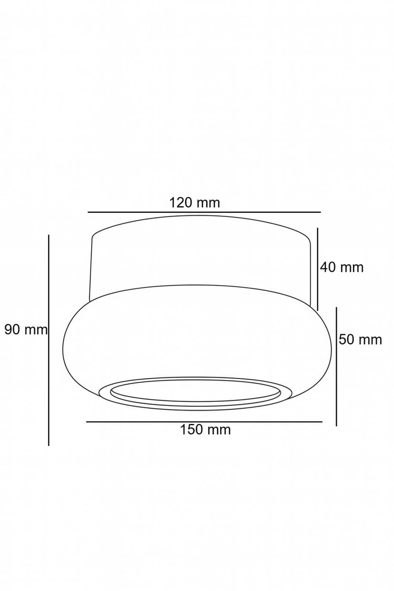 Eryvin seinävalaisin 15 cm pyöreä - Valaistus - Sisävalaistus & lamput - Erikoisvalaisin - Riisipaperivalaisin