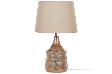 Galatea Pöytävalaisin 47 cm E14 - Pronssi/Beige - Valaistus - Sisävalaistus & lamput - Ikkunavalaisimet - Ikkunavalaisin jalalla