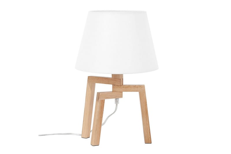 Gorgona Pöytävalaisin 42 cm E14 - Vaalea puu/Valkoinen - Valaistus - Sisävalaistus & lamput - Erikoisvalaisin - Riisipaperivalaisin