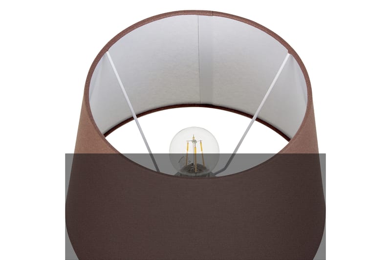 Gyaros Pöytävalaisin 55 cm E27 - Off white/Ruskea - Valaistus - Sisävalaistus & lamput - Erikoisvalaisin - Riisipaperivalaisin