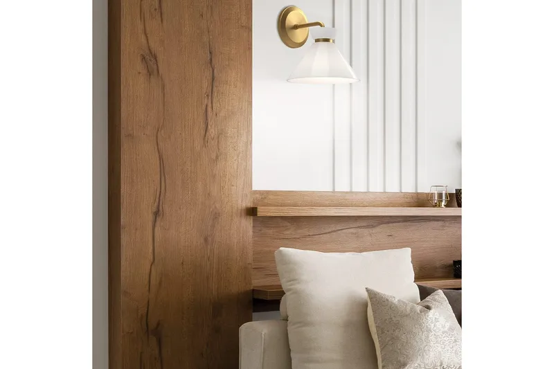 Halston Alora Mood Seinävalaisin - Valaistus - Sisävalaistus & lamput - Erikoisvalaisin - Riisipaperivalaisin