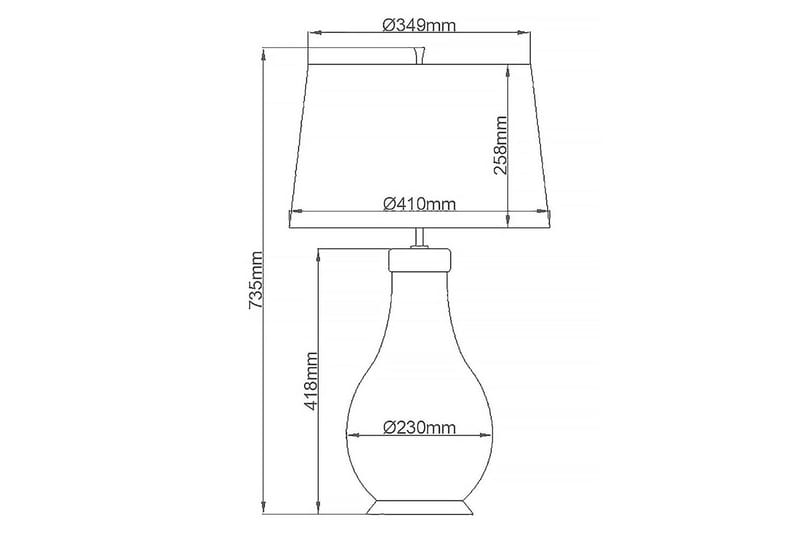Havering Quintiesse Pöytävalaisin - Valaistus - Sisävalaistus & lamput - Erikoisvalaisin - Riisipaperivalaisin