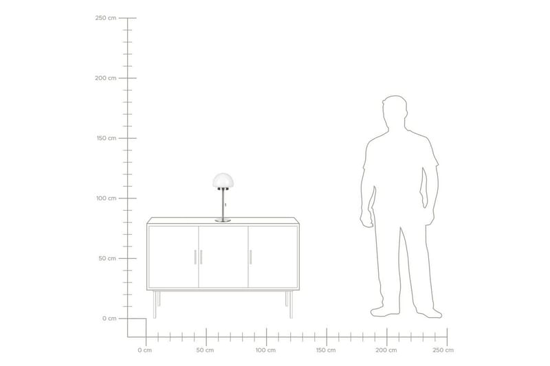 Icaria Pöytävalaisin 39 cm E27 - Hopea/Valkoinen - Valaistus - Sisävalaistus & lamput - Erikoisvalaisin - Riisipaperivalaisin