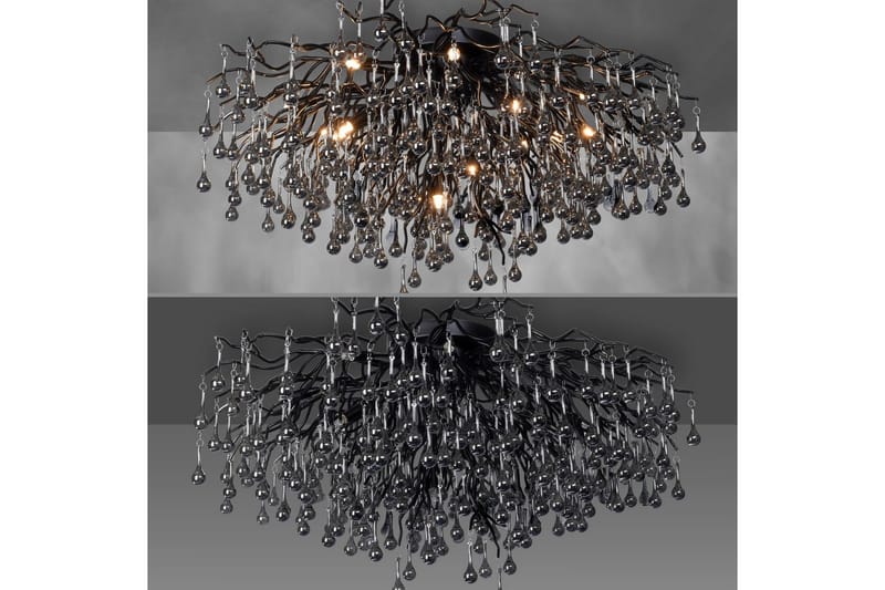 Istapp Paul Neuhaus Kattovalaisin - Valaistus - Sisävalaistus & lamput - Erikoisvalaisin - Riisipaperivalaisin