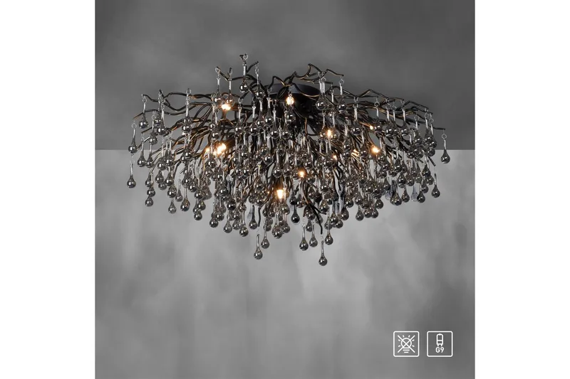 Istapp Paul Neuhaus Kattovalaisin - Valaistus - Sisävalaistus & lamput - Erikoisvalaisin - Riisipaperivalaisin