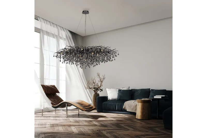 Jääpuikko Paul Neuhaus Krona - Valaistus - Sisävalaistus & lamput - Erikoisvalaisin - Riisipaperivalaisin