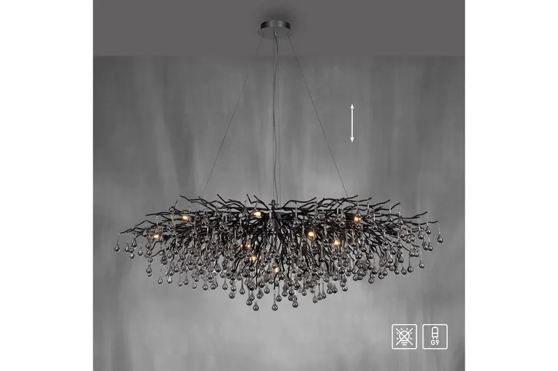 Jääpuikko Paul Neuhaus Krona - Valaistus - Sisävalaistus & lamput - Erikoisvalaisin - Riisipaperivalaisin