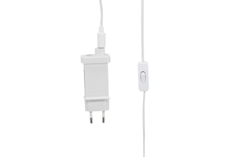 Joulukynttelikkö Kungsberget 24 cm - Whitewash - Valaistus - Sisävalaistus & lamput - Erikoisvalaisin - Riisipaperivalaisin