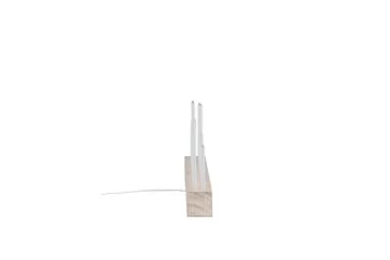 Joulukynttelikkö Kungsberget 24 cm - Whitewash - Valaistus - Sisävalaistus & lamput - Ikkunavalaisimet - Ikkunavalaisin jalalla