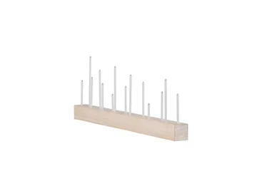 Joulukynttelikkö Kungsberget 24 cm - Whitewash - Valaistus - Sisävalaistus & lamput - Ikkunavalaisimet - Ikkunavalaisin jalalla