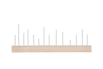 Joulukynttelikkö Kungsberget 24 cm - Whitewash - Valaistus - Sisävalaistus & lamput - Ikkunavalaisimet - Ikkunavalaisin jalalla