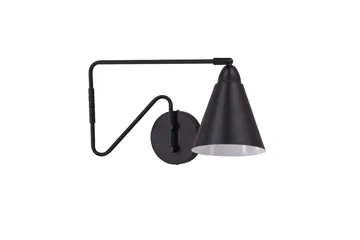 Amicola-seinävalaisin 24 cm - Musta - Valaistus - Sisävalaistus & lamput - Seinävalaisimet - Seinävalaisin