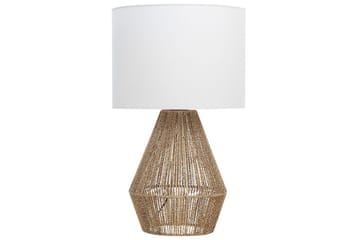 Kafelaina Pöytävalaisin 52 cm E27 - Luonnonväri/Valkoinen - Valaistus - Sisävalaistus & lamput - Ikkunavalaisimet - Ikkunavalaisin jalalla