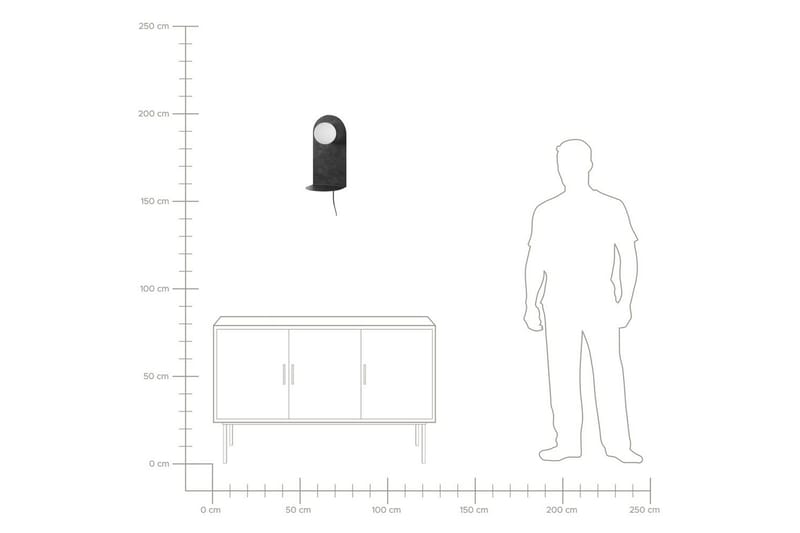 Kastell Kattovalaisin G9 - Grafiitti - Valaistus - Sisävalaistus & lamput - Erikoisvalaisin - Riisipaperivalaisin