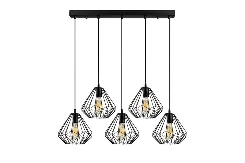 Kattokruunu Almasi Five Musta, Musta