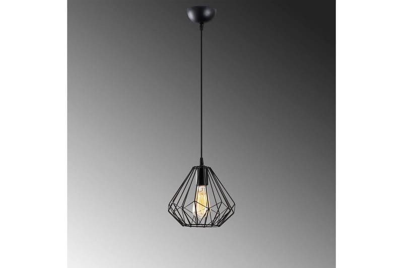 Kattokruunu Almasi Single Musta - Musta - Valaistus - Sisävalaistus & lamput - Erikoisvalaisin - Riisipaperivalaisin