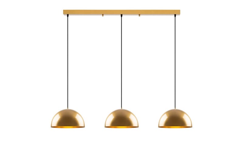 Kattokruunu Brena Kulta Kolme Kantaa - 145 x 40 x 116 cm - Valaistus - Sisävalaistus & lamput - Erikoisvalaisin - Riisipaperivalaisin