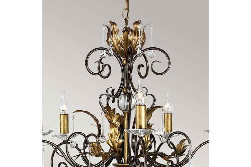 Kattokruunu Elstead Lighting Amarilli 730x590x730 mm - 730x590x730 mm - Valaistus - Sisävalaistus & lamput - Erikoisvalaisin - Riisipaperivalaisin