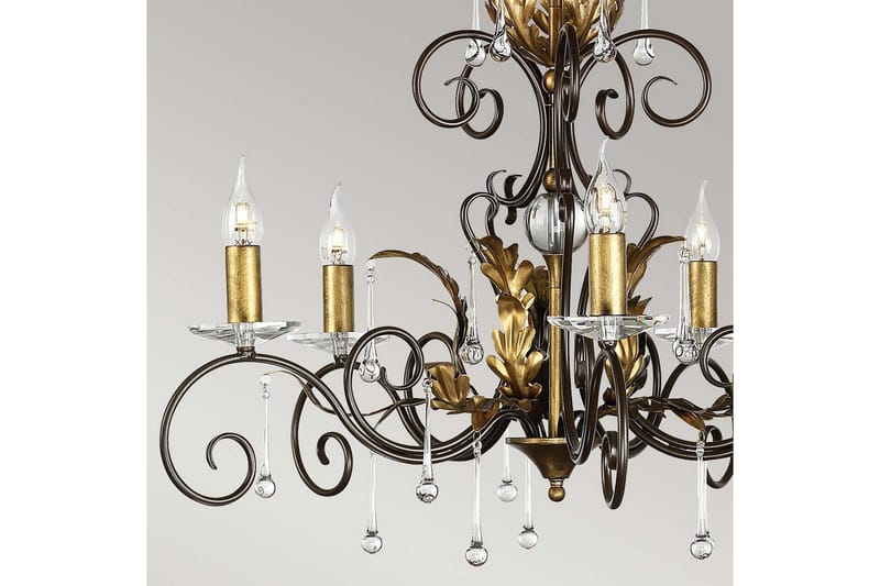 Kattokruunu Elstead Lighting Amarilli 730x590x730 mm - 730x590x730 mm - Valaistus - Sisävalaistus & lamput - Erikoisvalaisin - Riisipaperivalaisin