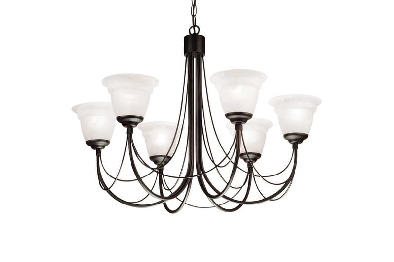 Kattokruunu Elstead Lighting Carisbrooke 610x580x610 mm - 610x580x610 mm - Valaistus - Sisävalaistus & lamput - Erikoisvalaisin - Riisipaperivalaisin