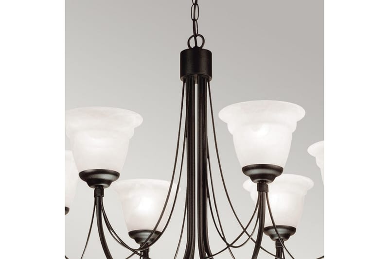 Kattokruunu Elstead Lighting Carisbrooke 610x580x610 mm - 610x580x610 mm - Valaistus - Sisävalaistus & lamput - Erikoisvalaisin - Riisipaperivalaisin