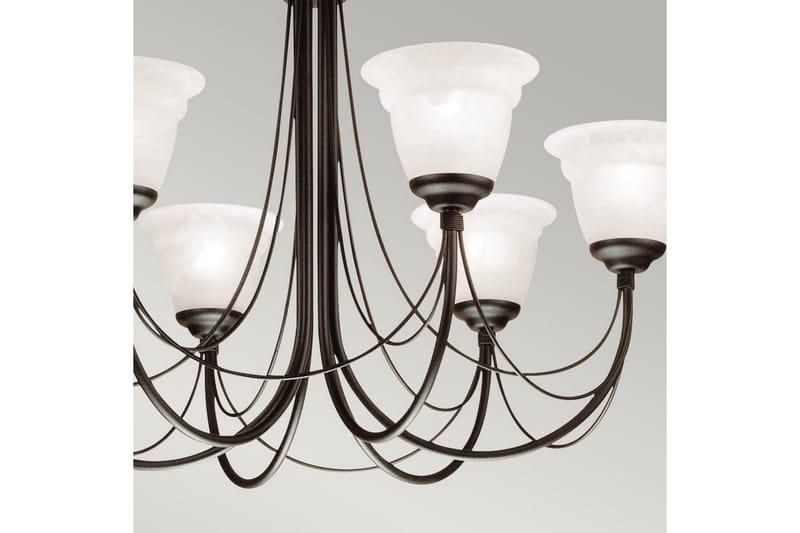 Kattokruunu Elstead Lighting Carisbrooke 610x580x610 mm - 610x580x610 mm - Valaistus - Sisävalaistus & lamput - Erikoisvalaisin - Riisipaperivalaisin
